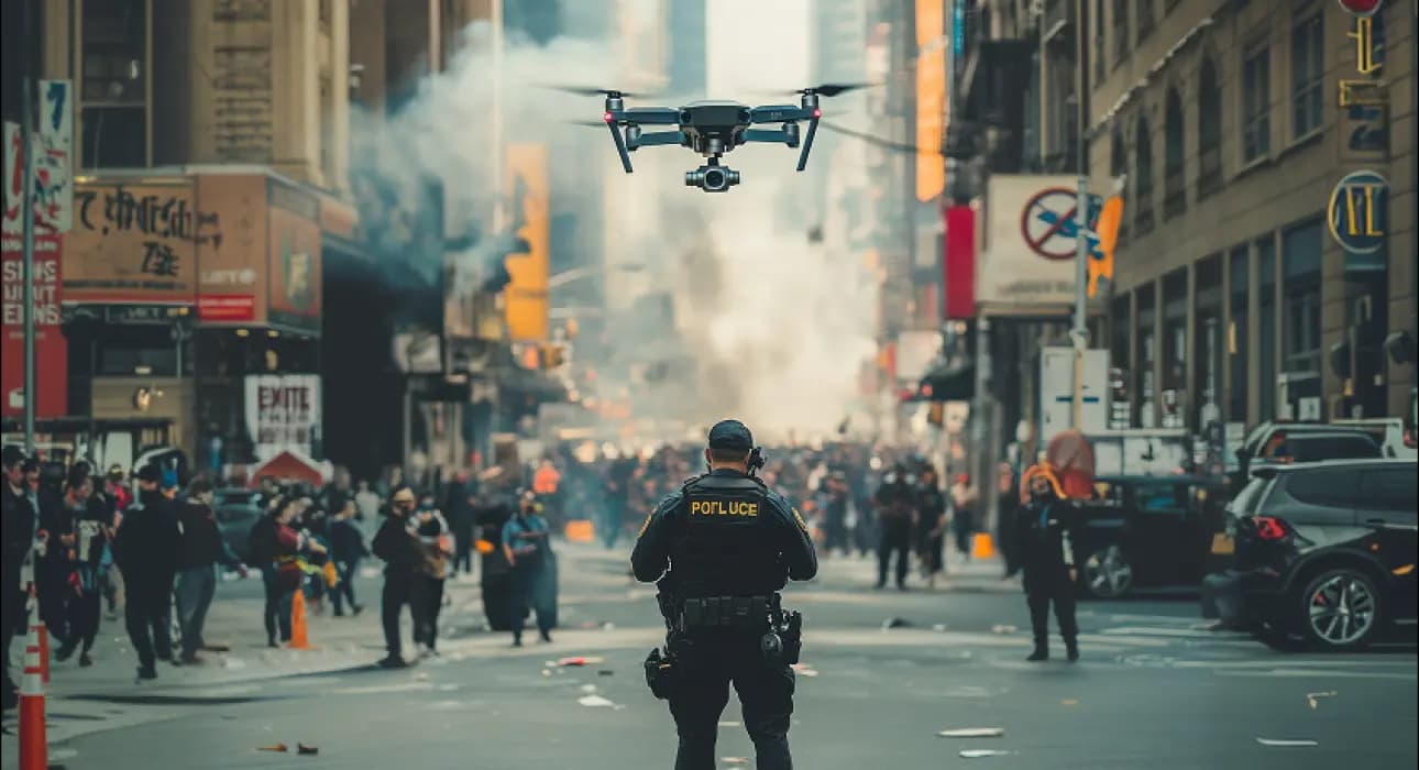 Rapid Aerial Response for Critical Situations